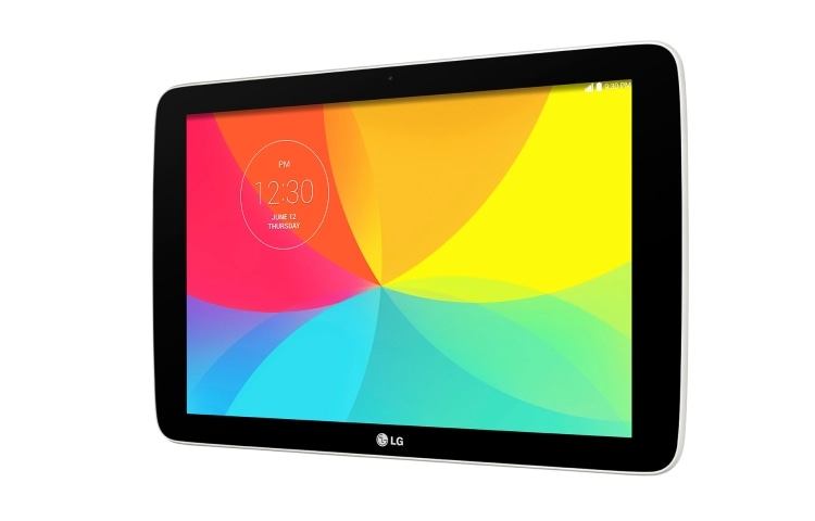 LG TABLET ANDROID 4.4.2 KITKAT, IPS LCD DE 10.1 '', DUAL CORE 1.2GHZ Y KNOCK CODE™, V700 G PAD 10.1 White