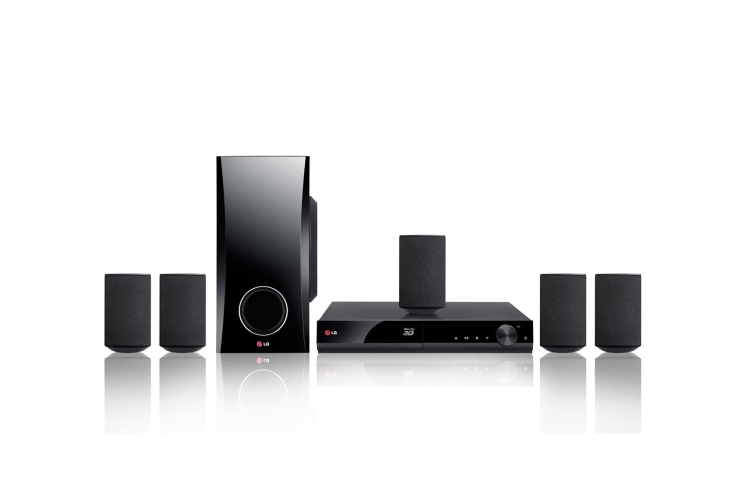 Front view of LG 3D 5.1ch Blu-ray(tm) Home theater with Smart TV  BH4030S