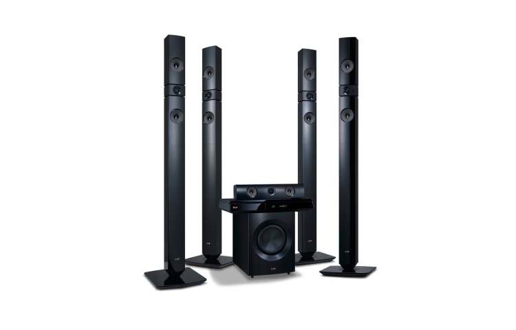 LG 5.1ch Smart 3D Blu-ray(TM) Home theater with Aramid Fiber, BH7530WB