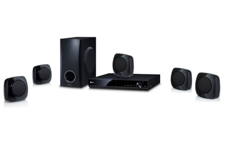 Front view of LG 330W DVD Home Theater System DH4130S