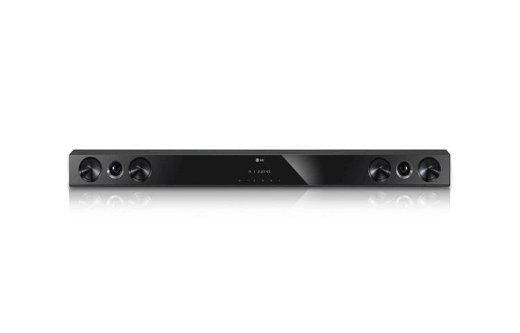 Front view of Impresiónate con LG NB2420A la barra de sonido que le imprime un toque de distinción a tu hogar. NB2420A