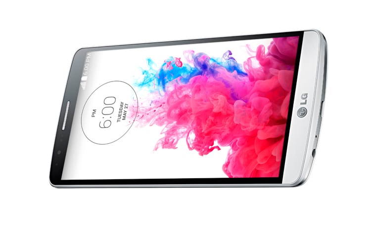 LG SMARTPHONE 4G, ANDROID™ 4.4.2 KIT KAT CON BOTÓN TRASERO , PANTALLA DE 5,5” QUAD HD, 16GB DE MEMORIA INTERNA, PROCESADOR QUADCORE 2.5GHZ, CÁMARA 13MP CON AUTO FOCUS LÁSER Y FLASH DUAL Y BATERÍA EXTRAÍBLE DE 3.000 MAH, COLOR BLANCO, LG G3 D850 Blanco