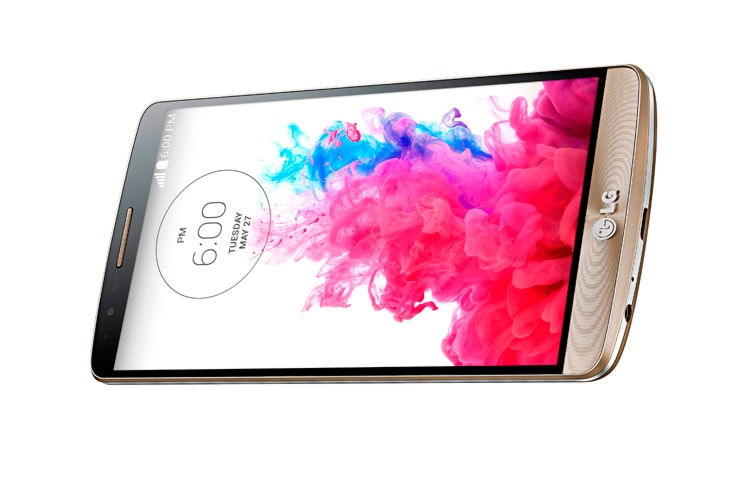 LG SMARTPHONE 4G, ANDROID™ 4.4.2 KIT KAT CON BOTÓN TRASERO , PANTALLA DE 5,5” QUAD HD, 16GB DE MEMORIA INTERNA, PROCESADOR QUADCORE 2.5GHZ, CÁMARA 13MP CON AUTO FOCUS LÁSER Y FLASH DUAL Y BATERÍA EXTRAÍBLE DE 3.000 MAH., LG G3 D850 Oro