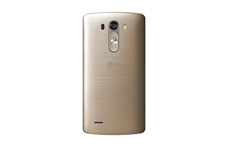 LG SMARTPHONE 4G, ANDROID™ 4.4.2 KIT KAT CON BOTÓN TRASERO , PANTALLA DE 5,5” QUAD HD, 16GB DE MEMORIA INTERNA, PROCESADOR QUADCORE 2.5GHZ, CÁMARA 13MP CON AUTO FOCUS LÁSER Y FLASH DUAL Y BATERÍA EXTRAÍBLE DE 3.000 MAH., LG G3 D850 Oro