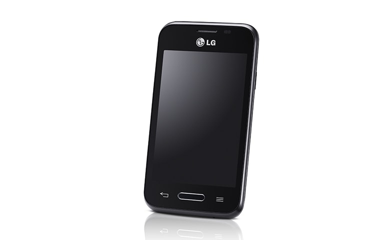 LG L40, SMARTPHONE CON PANTALLA IPS DE 3.5", ANDROID 4.4 KITKAT, PROCESADOR DUAL CORE DE 1.2 GHZ, CÁMARA DE 3MP Y BATERÍA DE 1540MAH Disponible en Panamá, LG-L40-D160-D160G-NEGRO