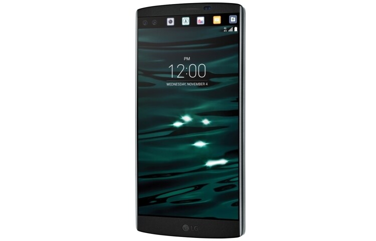 Front view of SMARTPHONE DE DOBLE PANTALLA 5,7&#34; QUAD HD, CÁMARA 16MP, RESISTENTE Y DESBLOQUEO POR HUELLA DACTILAR Disponible para Puerto Rico LG V10