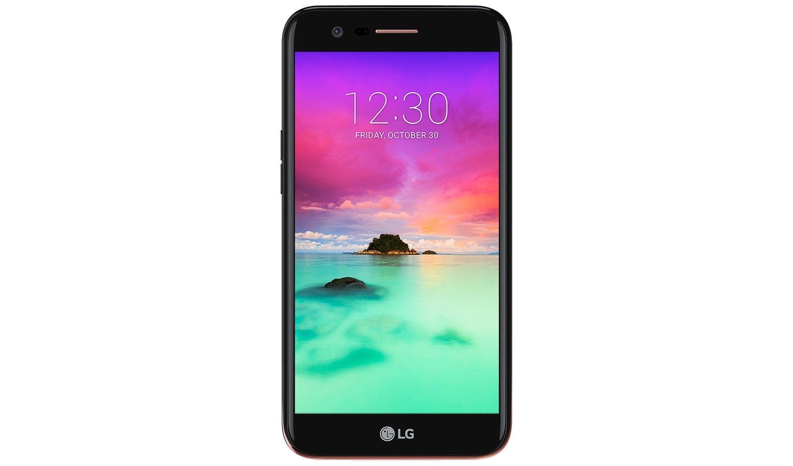 Front view of LG K10 (2017) Dual LGM250DS