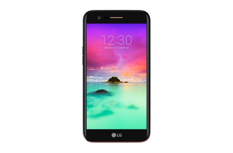 Front view of LG K10 (2017) Dual LGM250DS