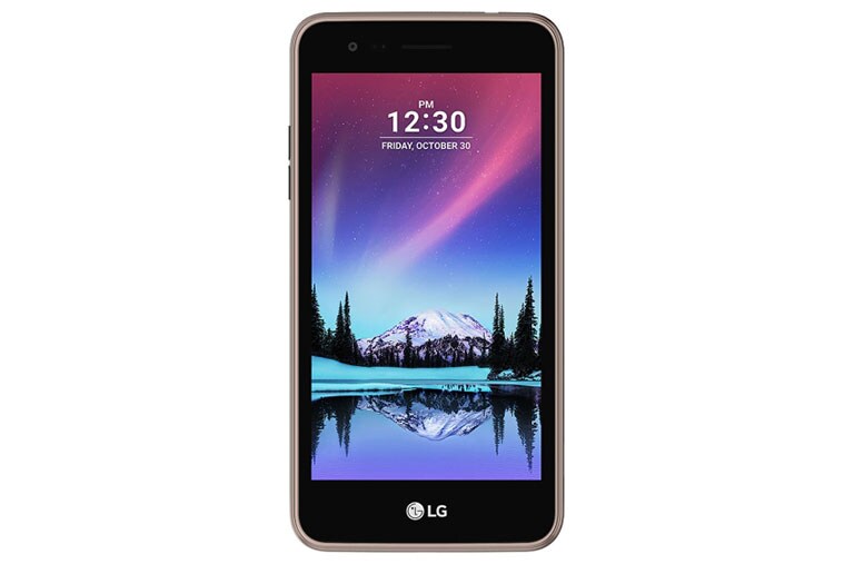 Front view of LG K4 (2017) Dual SIM LGX230DS