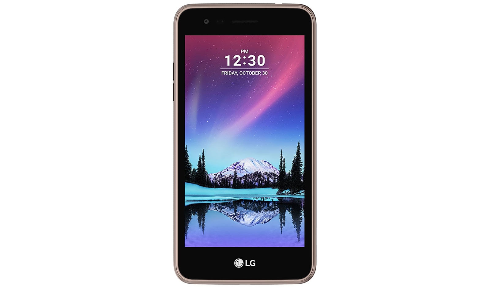 Front view of LG K4 (2017) Dual SIM LGX230DS