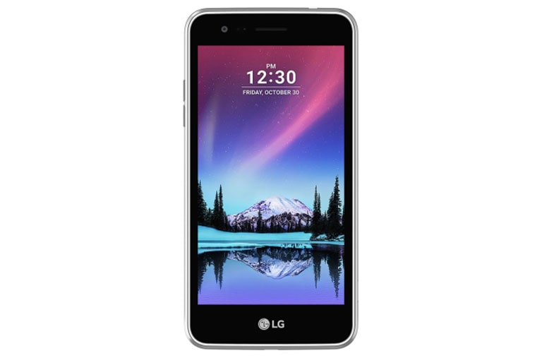Front view of LG K4 (2017) Dual SIM LGX230DSF