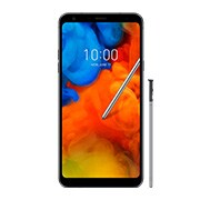 Front view of LG Q Stylus α LMQ710HS