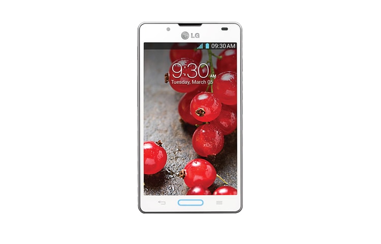 LG Magnífico estilo que llama la atención y procesador de doble núcleo de 1Ghz, 1 GB de memoria RAM y 4 GB de memoria interna., P714