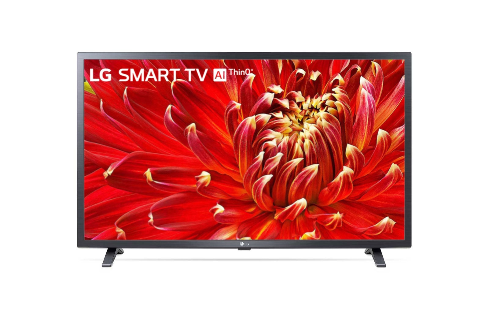 Front view of TV 32'' | HD LED | Procesador α5 | ThinQ™ AI | Sonido Envolvente | 3 Puertos HDMI | 2 Puertos USB 32LM630BPDB