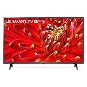 Front view of TV 43&#39;&#39; | Full HD LED | FHD SMART TV | Procesador α5 | ThinQ™ AI | Sonido Envolvente | 3 Puertos HDMI | 2 Puertos USB 43LM6300PDB