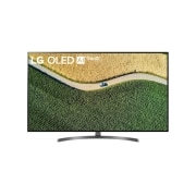 Front view of  OLED TV 55&#34; | UHD 4K SMART TV | Ultra HD | Procesador α7 Gen 2 | ThinQ™ AI | Resolución tipo Cine 4K HDR / HFR | Dolby Vision - Atmos | Pantalla tipo Cine OLED55B9PSB