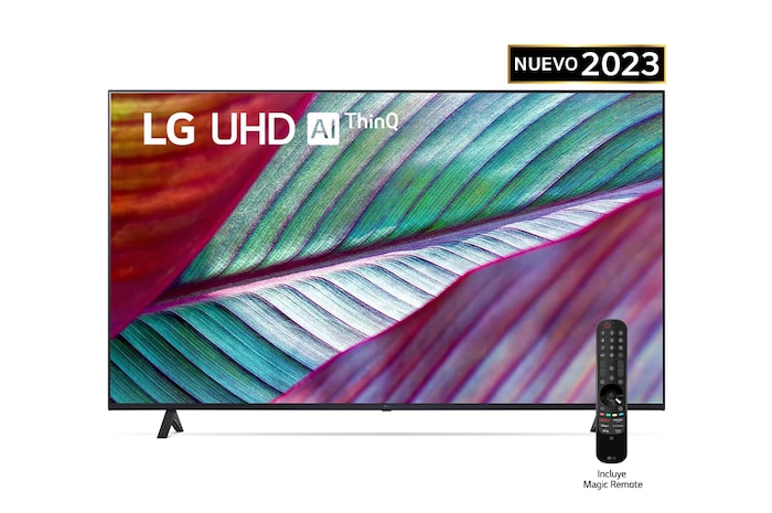 LG Pantalla LG UHD 50" UR87 4K SMART TV con ThinQ AI, 50UR8750PSA