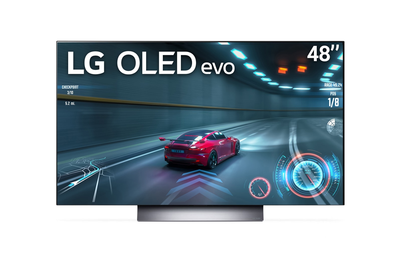 LG Pantalla LG OLED 48'' C3 4K SMART TV con ThinQ AI, OLED48C3PSA