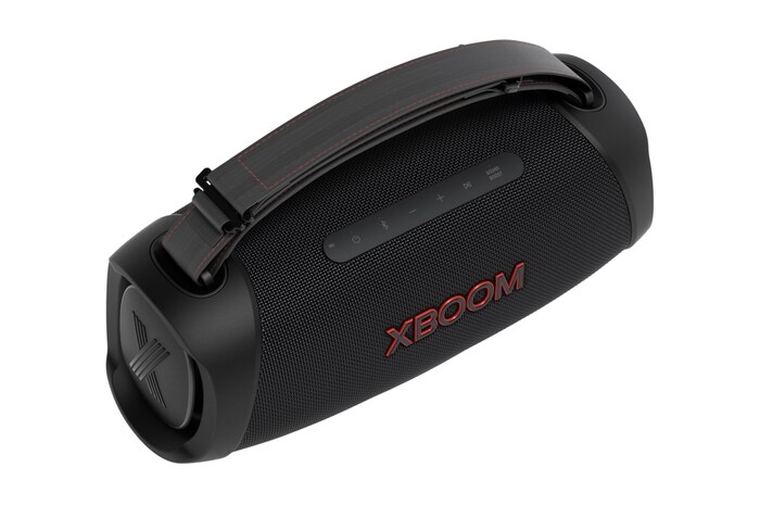 LG Bocina Portátil LG XBOOM 120W Woofer de 8" Sound Boost Light Studio IP67 Certificación MIL-STD-810, XG8T
