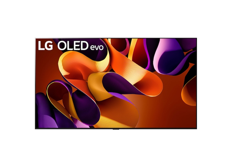 Vista angular del LG OLED evo TV, OLED G4 desde arriba