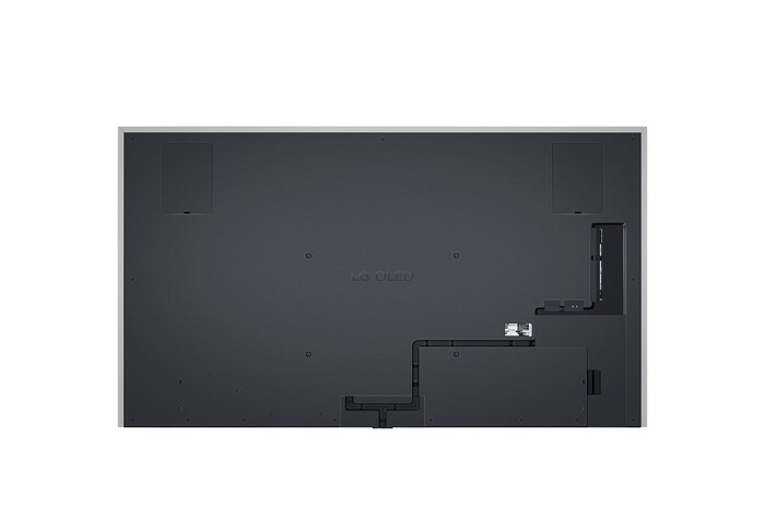 Primer plano del LG OLED evo TV, OLED G4 con el borde superior ultrafino