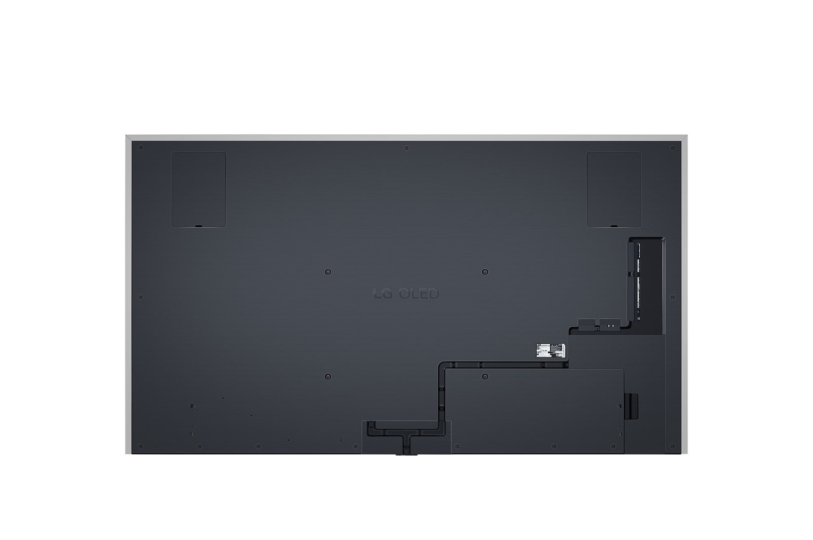 Primer plano del LG OLED evo TV, OLED G4 con el borde superior ultrafino