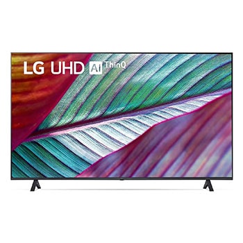 LG Pantalla LG UHD 55'' UR78 4K SMART TV con ThinQ AI, Vista frontal del televisor LG UHD, 55UR7800PSB