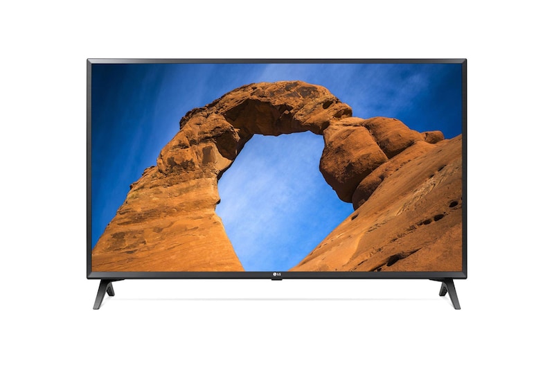 Front view of TV 32"- SMART- SONIDO ENVOLVENTE 32LK540BPUA