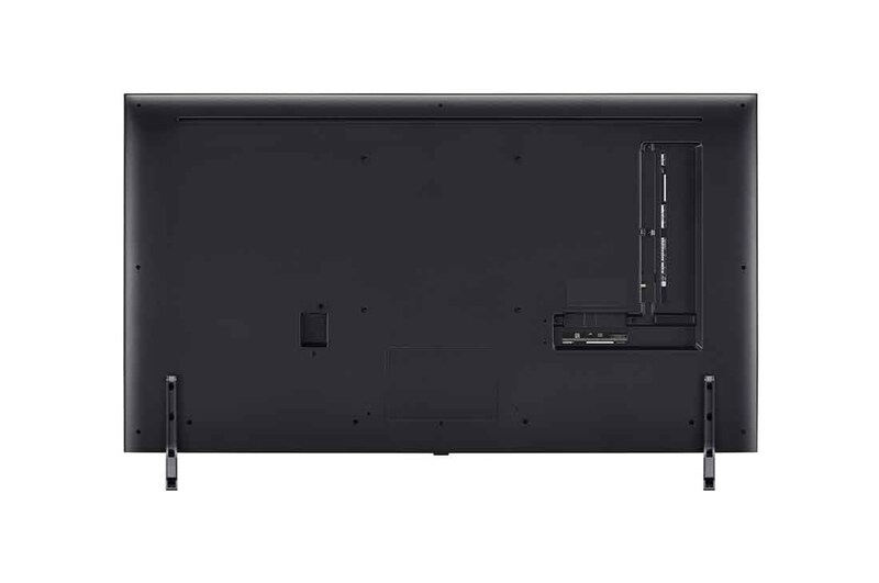 LG Pantalla LG QNED 55" QNED80 4K SMART TV con ThinQ AI , 55QNED80SRA
