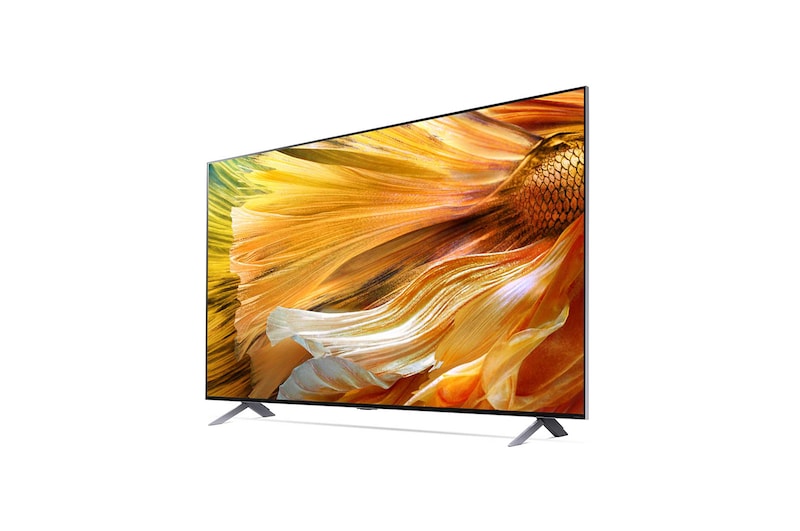 LG QNED Mini LED 65" QNED90 4K Smart TV con ThinQ AI (Inteligencia Artificial), Procesador α7 Gen4 AI , 65QNED90SPA
