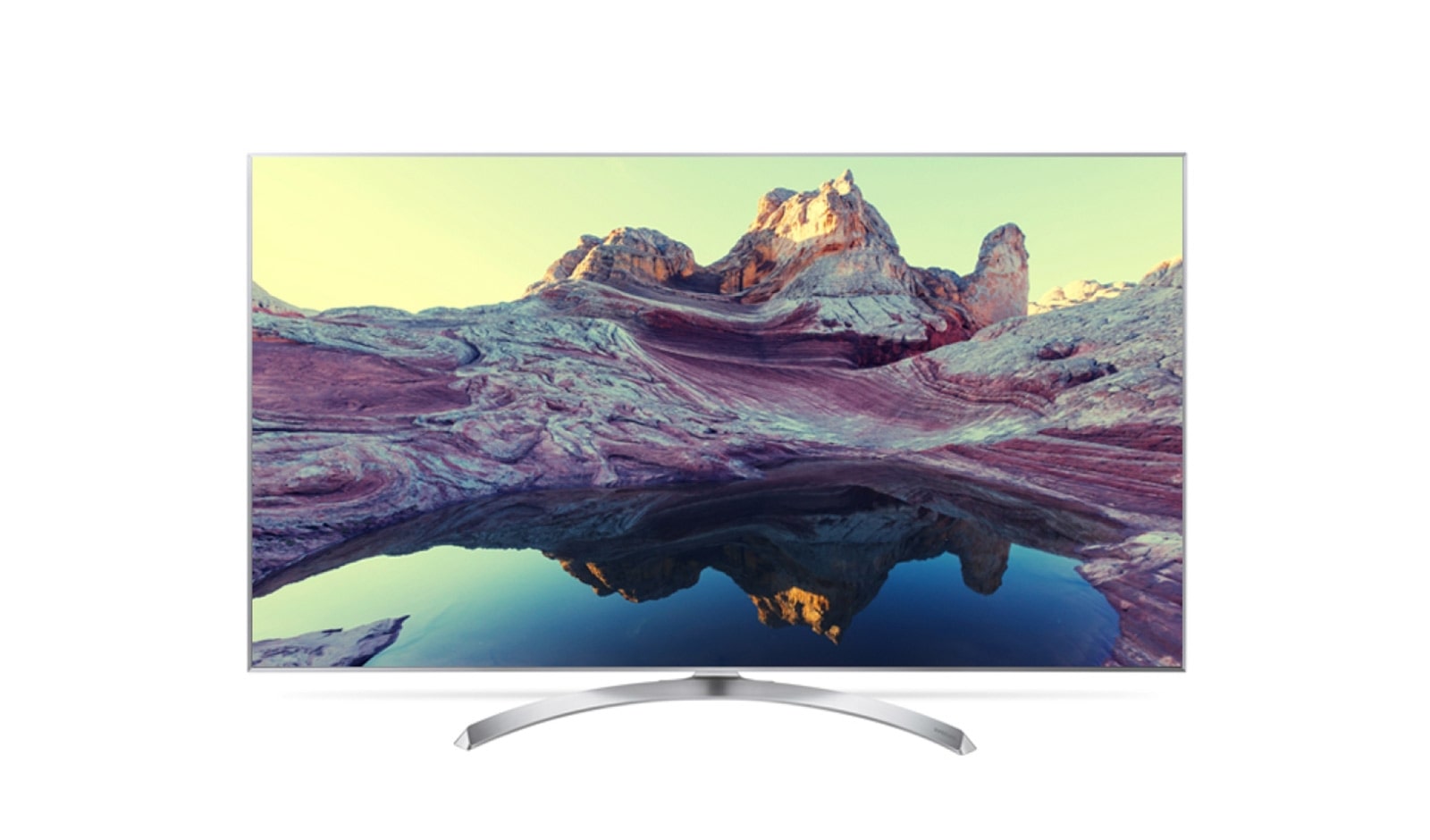 Front view of Televisor SUPER UHD 4K 65 &#34;- NanoCell DISPLAY - Multi HDR (HDR 10 &#43; Premium Dolby Vision) - Sonido Premium Harman Kardon- SMART TV 65SJ800T