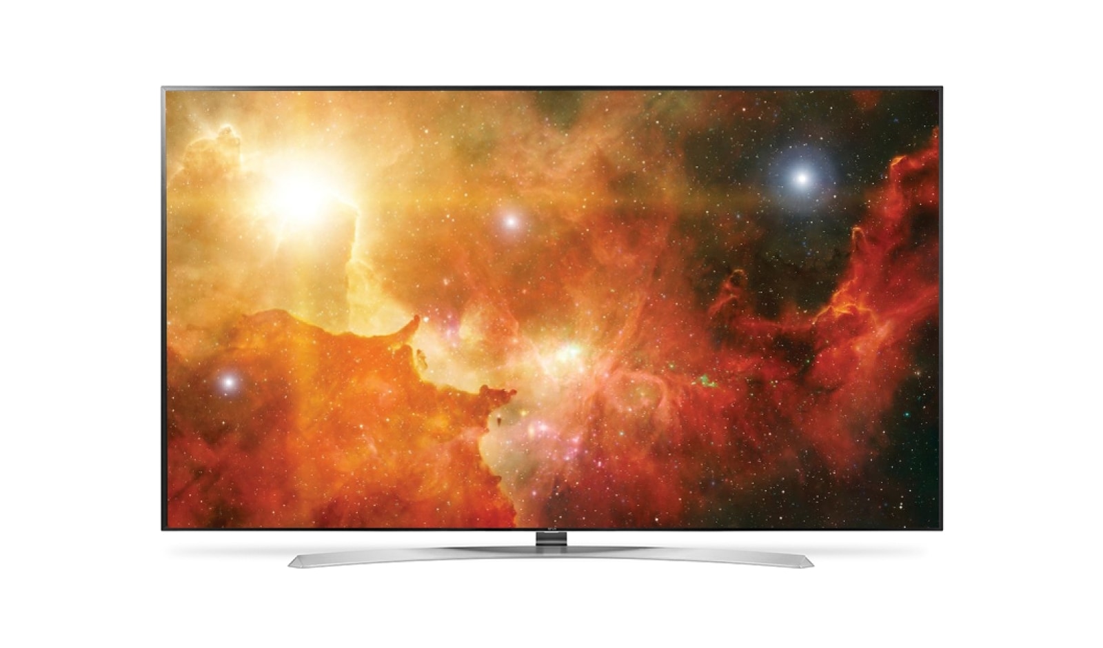 Front view of LG 65” SUPER UHD TV 65SJ950T