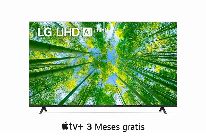 LG UHD 65'' UQ8000 Smart TV con ThinQ AI (Inteligencia Artificial), 65UQ8000PSB