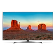 Front view of 70", TV UHD, 4K, ThinQ AI 70UK6550PDA