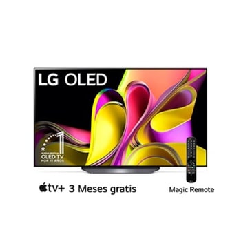 Vista frontal con el LG OLED y la frase «El mejor OLED del mundo por 10 años».