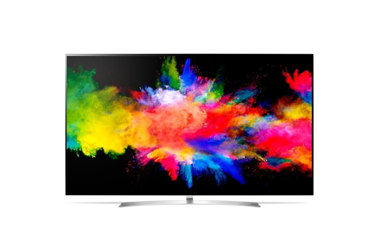 Front view of OLED 4K 55&#34; Multi HDR - Sonido Premium Dolby Atmos - SMART TV OLED55B7T