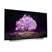 LG OLED 55" C1 4K Smart TV con ThinQ AI (Inteligencia Artificial), Procesador α9 Gen4 AI, OLED55C1PSA