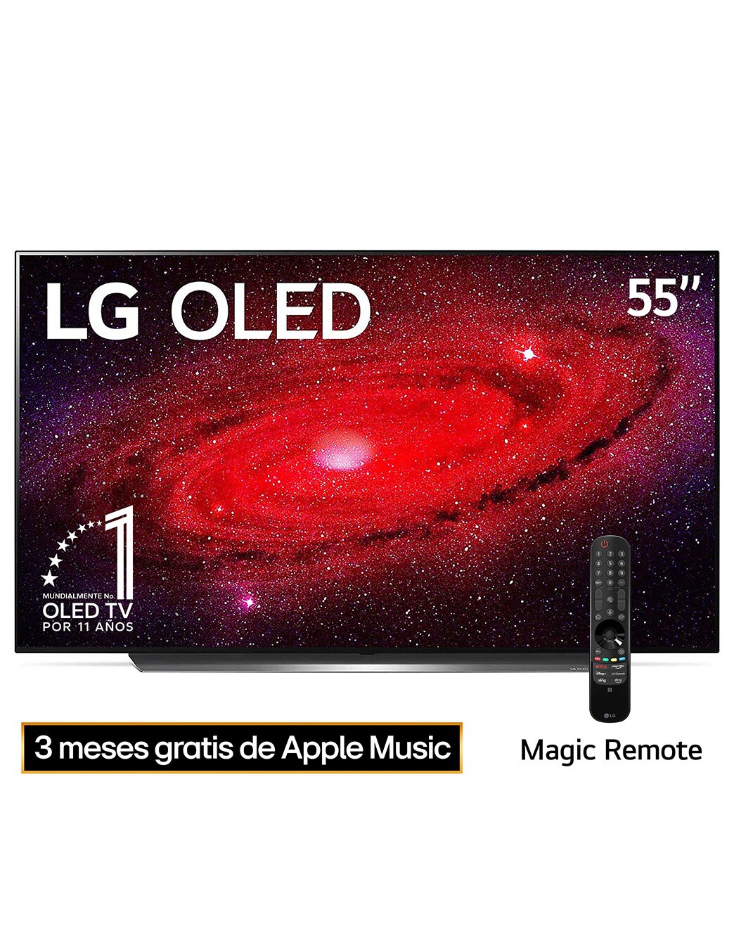OLED TV 55'' 4K | Pixeles con Auto- Iluminación | UHD 4K SMART TV ...