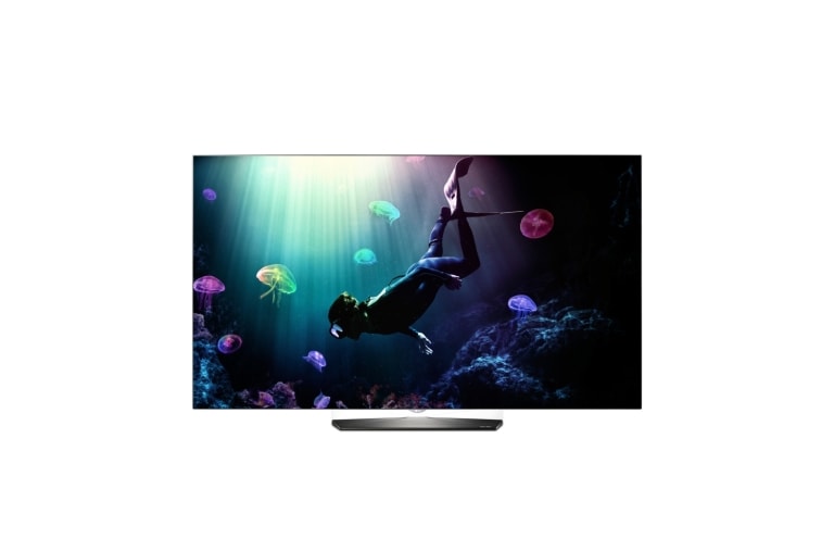 Front view of LG OLED TV OLED65B6P