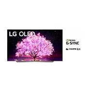 LG OLED 65" C1 4K Smart TV con ThinQ AI (Inteligencia Artificial), Procesador α9 Gen4 AI , OLED65C1PSA
