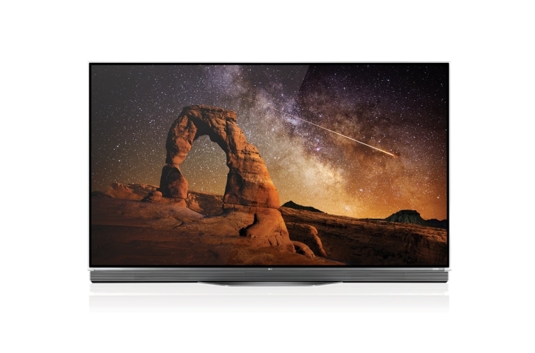 Front view of LG OLED TV - E6 OLED65E6P