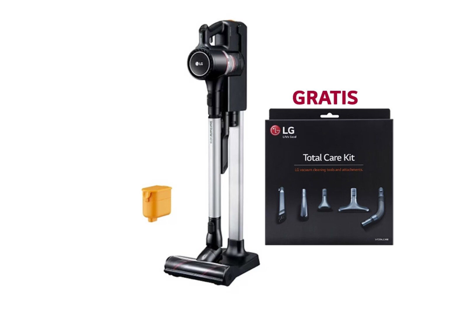 vista lateral de -45 grados en una estación de carga con 2 baterías recargables