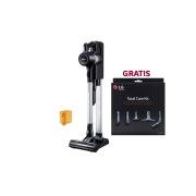 vista lateral de -45 grados en una estación de carga con 2 baterías recargables