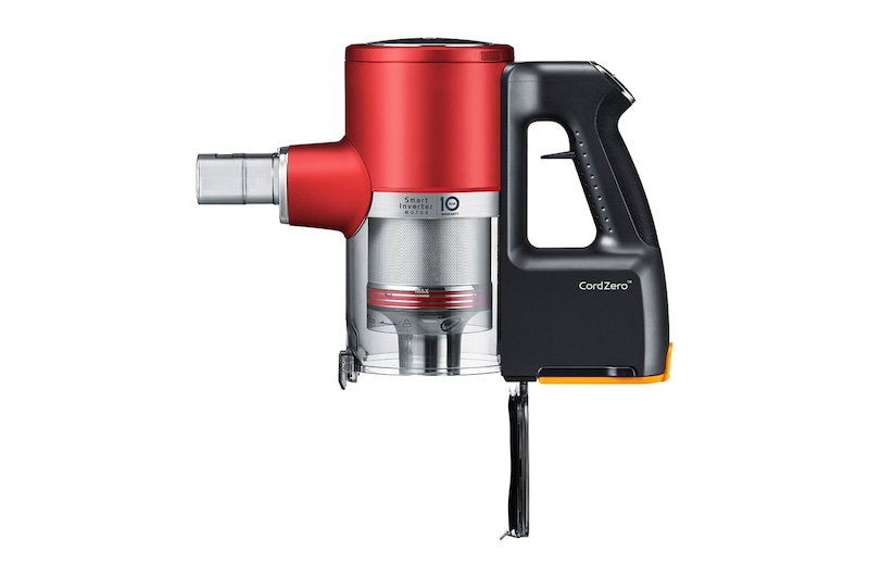 LG Promoción A9 + Total Care Kit Gratis LG CordZero™ A9 Aspiradora de Mano Inalámbrica - Rojo Matte  CordZero mantiene tu hogar libre de bacterias, A905RM.BBRELGA