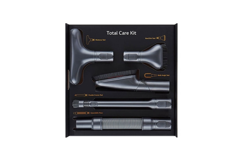 LG Promoción A9 + Total Care Kit Gratis LG CordZero™ A9 Aspiradora de Mano Inalámbrica - Rojo Matte  CordZero mantiene tu hogar libre de bacterias, A905RM.BBRELGA