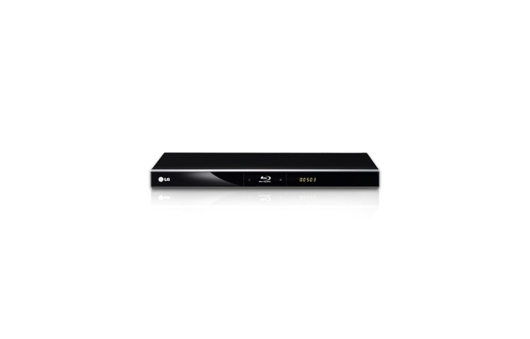 Front view of Calidad de imagen cuadro por cuadro, con el BD560 de LG. BD560