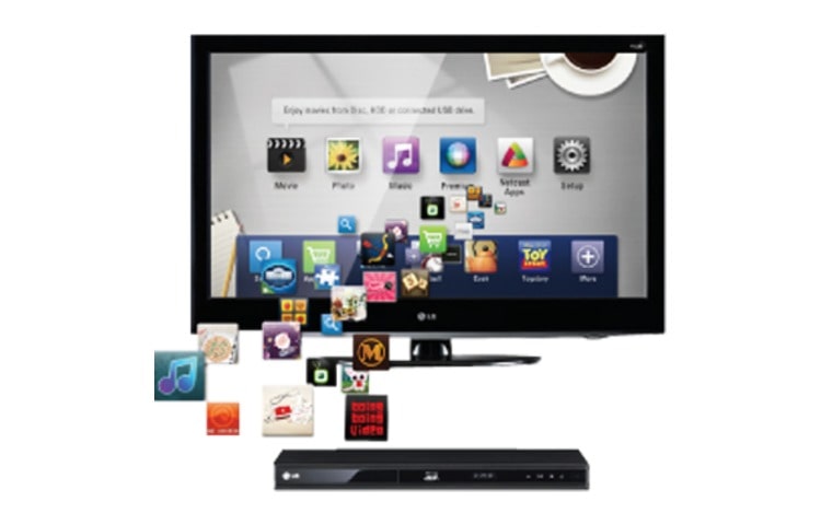 LG Reproductor Blu-ray 3D en alta definición., BD670