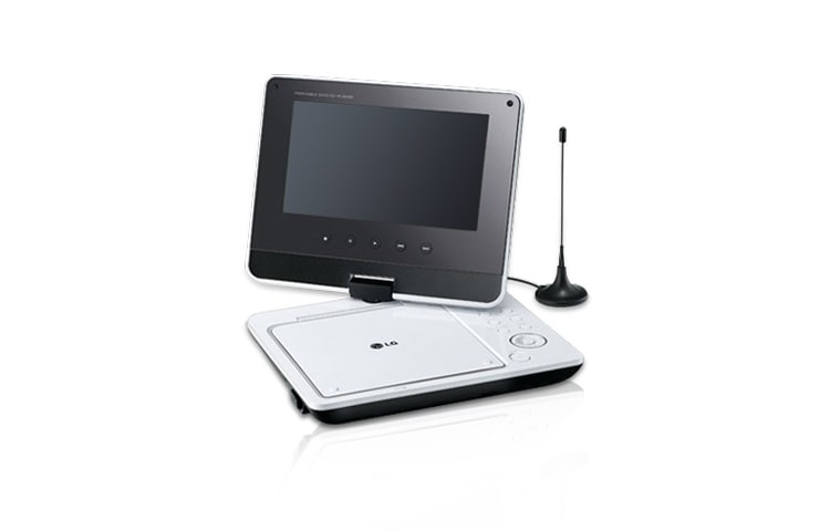 LG La diversión va a tu ritmo con el DVD Portátil DP372D de LG., DP372D