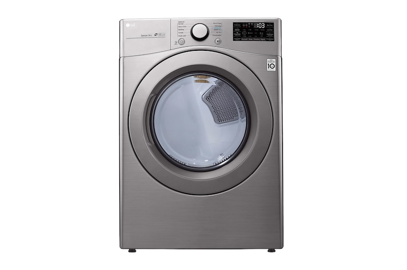 LG Secadora a Gas Carga Frontal 20kg Smart Diagnosis Color Silver, DF20VV2W