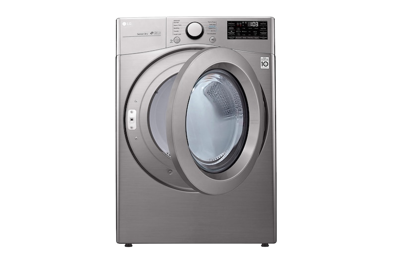 LG Secadora a Gas Carga Frontal 20kg Smart Diagnosis Color Silver, DF20VV2W